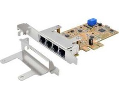 Exsys EXSYS EX-6084 PCIe 4 prievadų keturių eterneto 1 gigabito kortelės valdiklis