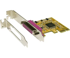 Kontroler Exsys PCIe x1 - Port równoległy LPT (EX-44001)