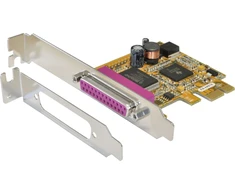 Kontroler Exsys PCIe x1 - Port równoległy LPT (EX-44001)