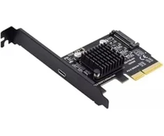 GRAUGEAR Erweiterungskarte USB-C 3.2 Gen2x2 PCIe-x4-Karte