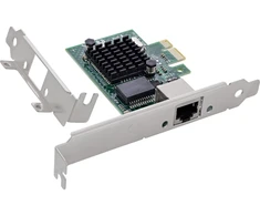 Kontroler InLine ® Gigabit PCIE Karta jungiama į tinklą, RJ45, Low-Profile