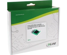 Kontroler InLine® SATA 6Gb/s valdiklis su 4x SATA, PCIe 2.0