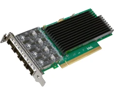 Kontroler Intel Ethernet Network Adapteris - Adapteris sieciowy - PCIE 4.0 x16 - 10/25 Gigabit SFP28 x 4 (E835XXVDA4)