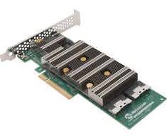 Šakotuvas Kontroler Microchip Adaptec SmartRAID Ultra 3258-16i /e 8GB SAS/NVMe 16 Port PCIe x16 24 Gbps žemo profilio