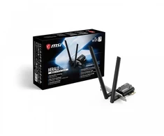 MSI HERALD BE6500 WiFi 7 PCIe plokštė