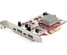 „StarTech“ 4-PT USB PCI kortelė USB-C / USB-A 4-PT USB BKI USB-C / USB-A valdiklis