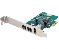 StarTech PCIe x1 valdiklis – 2x FireWire 800 + 1x FireWire 400 (PEX1394B3)
