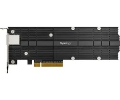 Kontrolierius Synology PCIE 3, 0 x 8 – 2 x M.2 PCIE NVME + 10Gbe Ethernet (E10M20-T1)