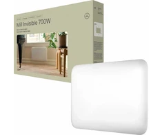 Konvekcinis šildytuvas Mill Invisible IB700DN, 700 W, skirtas 9–12 m² patalpoms, baltas, IPX4