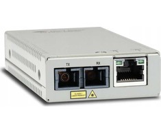 Allied Telesis Šviesolaidinis keitiklis Allied Telesis AT-MMC200/SC-960 Tinklo keitiklis 100 Mbit/s 1310 nm Daugiafunkcis Pilkas