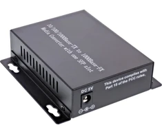 Šviesolaidinis konverteris InLine® Network Media Converter 10/100/1000Mb/s TP į SFP FO (LC Duplex), MM, 550m