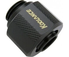Koolance fitting straight G1/4 inch BSP to 13/10mm – juodas