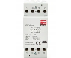 Koop Elektro Modulinis kontaktorius 25-04 25A 4NC 230V 2P 3-FAZ IS25-2-04