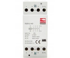 Koop Elektro Modulinis kontaktorius 25-40 25A 4NO 230V 2P 3-FAZ IS25-2-40