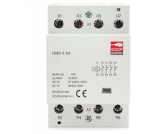 Koop Elektro Modulinis kontaktorius 40-04 40A 4NC 230V 3P 3-FAZ IS40-3-04