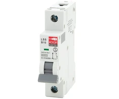 LSS B10 1P Grandinės pertraukiklis 1P B 10A 6kA AC, KOOP Elektro B10A LSS B10 1P