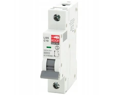 LSS C10 1P Grandinės pertraukiklis 1P C 10A 6kA AC, KOOP Elektro C10A LSS C16 1P