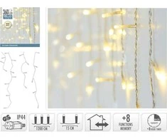 KOOPMAN Kalėdinės šviesos užuolaida 360 LED