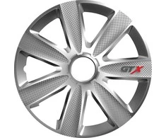 Versaco Ratų gaubtas 1 vnt. GTX, Carbon sidabrinis 15"