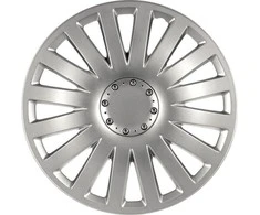 Versaco Ratų gaubtas 1 vnt. Smart, sidabrinis 15"