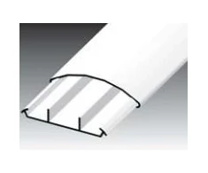 Kopos Grindjuostė PVC LO 75 S pilka 74 x 18mm
