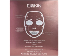 111SKIN Rose Gold Brightening Facial Treatment Mask veido kaukė, 5 x 30 ml