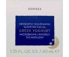Korres graikiško jogurto maitinamasis kūno kremas veidui naktį, 40 ml