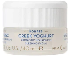 Korres graikiško jogurto maitinamasis kūno kremas veidui naktį, 40 ml