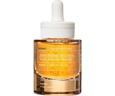 Korres Juodas Pine Primus koncentruotas raukšles lyginantis stiprintuvas 30ml