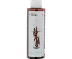KORRES LIQUORICE AND URTICA plaukų šampūnas, 250 ml