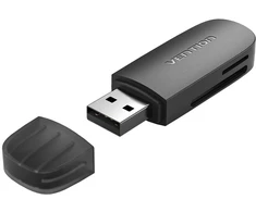 KORTELIŲ SKAITYTUVAS USB3.0/SD/TF CLFB0 VENTION CLFB0 (6922794755833)