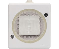 Kos Elektro System 100405 TROL Hermetiška žvakė IP44 balta 100405