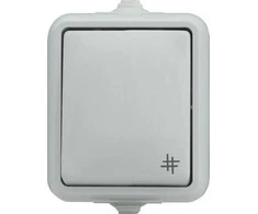 Kos Elektro System 120407 HYDRO hermetiška kryžminė jungtis IP44 balta 120407