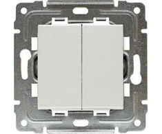 Kos Elektro System 450415 DANTE Žvakidės jungiklis balta 450415