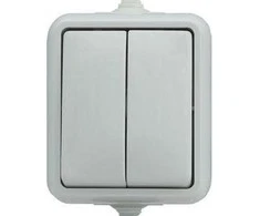 Kos Elektro System 120405 HYDRO Hermetic switch žvakė IP44 balta 120405