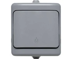 „Kos Elektro System“ 180003 BRYZA mygtukinis šviestuvas IP54 10AX 250V rutulinis 180003