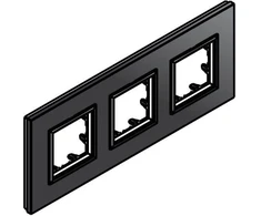Kos Elektro System KOS Juodas Glass Dante trigubas rėmas (4509183)