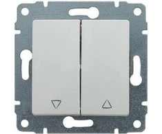 Kos Elektro System 510418 VENA Užrakto mygtukas balta 510418