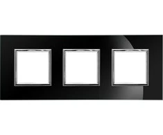 Kos Elektro System KOS Juodas Glass Dante trigubas rėmas (4509183)