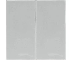 Kos Elektro System 510480 VENA Dvigubas raktas 2vnt.. 22.5x45 balta 510480