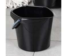 Barzdaskutė Kotarbau Vilde Plastikinis Kibiras 5 L Juodas