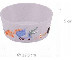 Trucks Connect Organic Koziol vaikiškas dubuo, violetinė