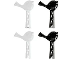Koziol fresh food pegs Piep juodas/baltas 4 dalys