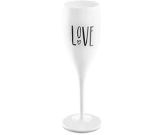 Koziol Šampano taurelė Koziol CHEERS LOVE balta KZ-3780525