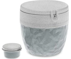 Pusryčiai, indelis salotoms ir užpilui BENTOBOX L, 3 vnt., KOZIOL