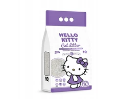 Katės kraikas HelloKitty Hello Kitty, bentonito kraikas katėms, levandų kvapo 10L