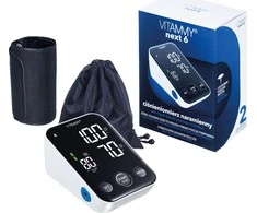 Kraujospūdžio matuoklis Slėgio matuoklis Vitammy VITAMMY NEXT 6 rankinis slėgio matuoklis su rankena 22- 40cm su matavimo siurbimo ir balso funkcija-: Standartas