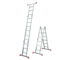 Krause Kopėčios aliuminės sulankstomos MONTO MultiMakic 120694, 4 x 4, darbinis aukštis 5,5 m.