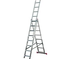 Krause CORDA Universalios kopėčios, 3 dalių 8 pakopų, 5.40m