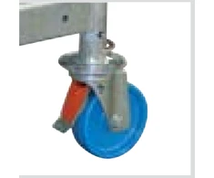 Krause ROLKI JEZDNE ŚR.125MM - Rinkinys